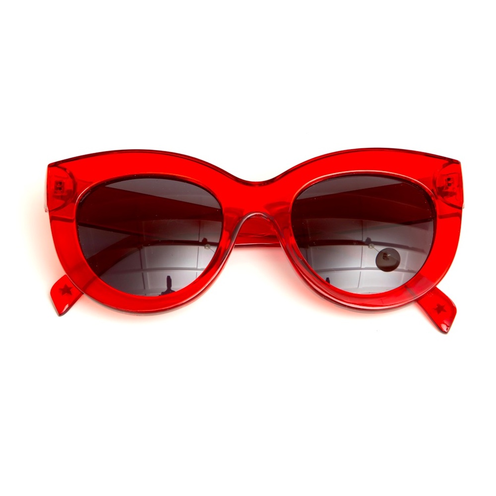 Free People Red Sunglasses